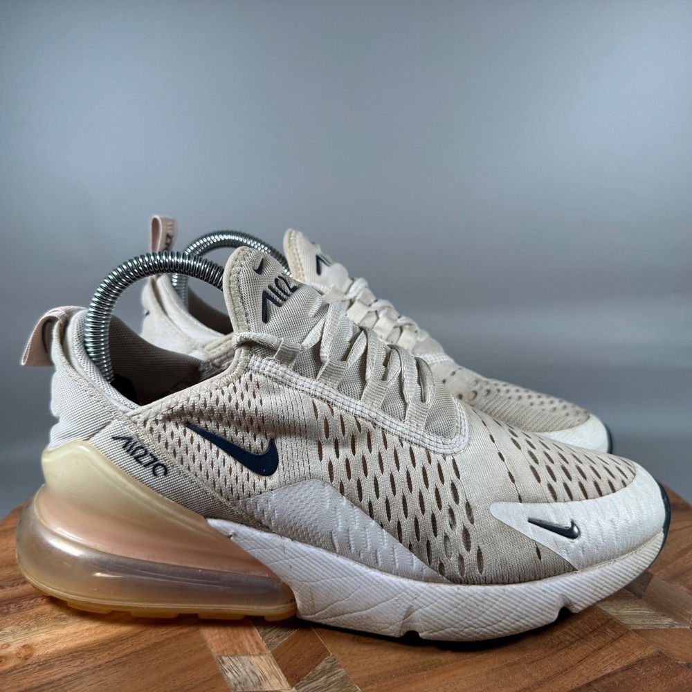 Nike Air Max 270 Womens Beige Athletic Sneakers Shoes‎ Size 8 AH6789 110
